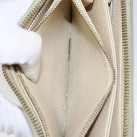 LOUIS VUITTON Damier Azur Zippy Wallet Long Wallet - Picture 9 of 15